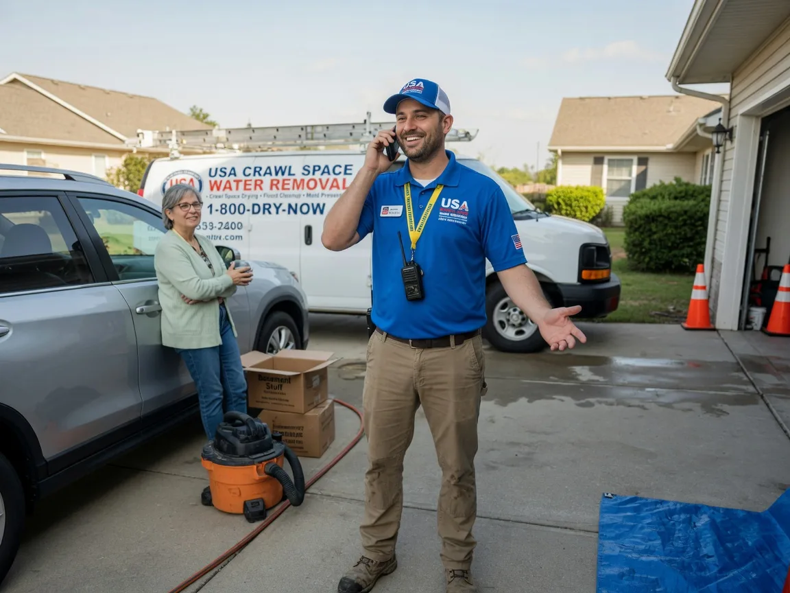Crawl Space Water Removal Norlina, NC FAQs